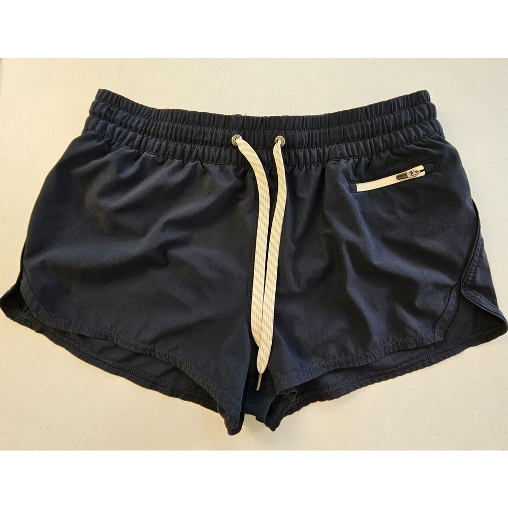 Vuori Clementine Shorts Women's Medium Black Drawstring Lined 2" Performance